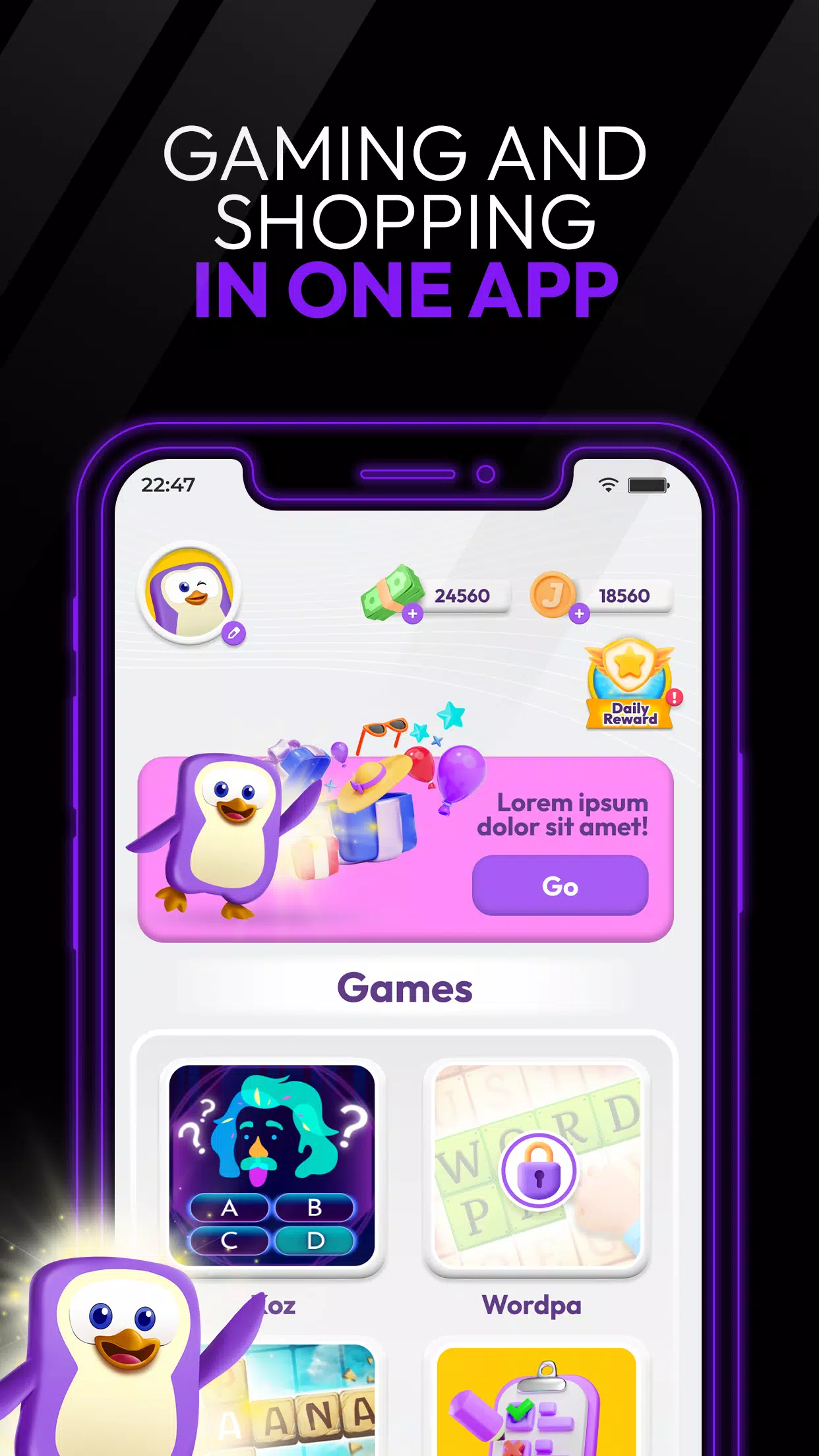 Jeton:玩游戏并赢取真正的奖品