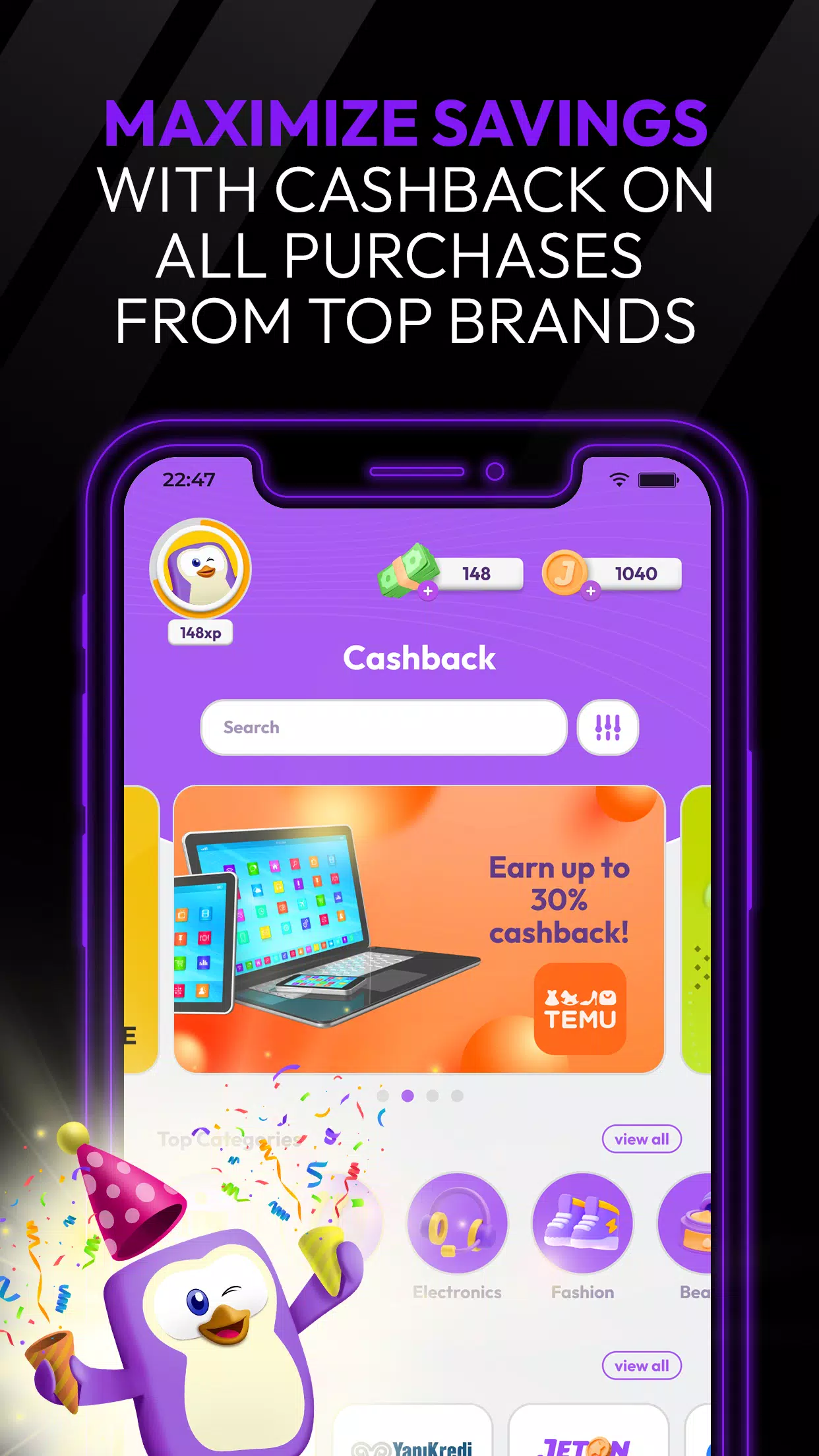 Jeton:玩游戏并赢取真正的奖品