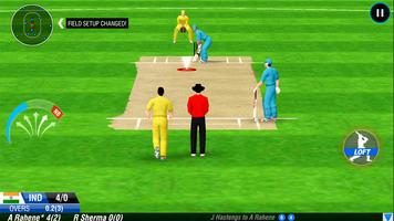 Cricket Game: Bat Ball Game 3D capture d'écran 1