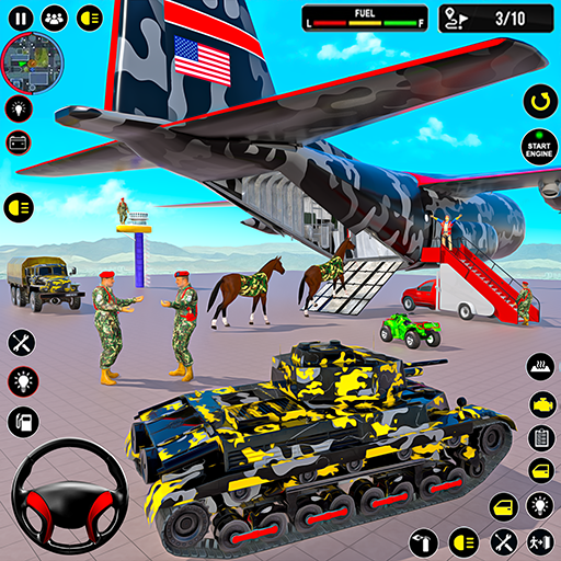 Army Vehicle Driving Games 3D