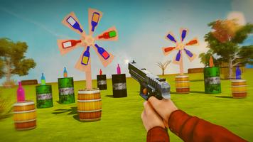 Bottle Shooting Gun Games الملصق