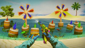 Bottle Shooting Gun Games تصوير الشاشة 1