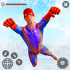 Flying Suprehero Spider Games icône