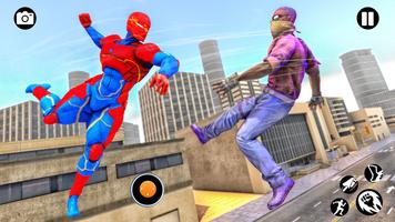 Flying Suprehero Spider Games capture d'écran 3