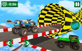 Monster Truck on Impossible Tracks تصوير الشاشة 3
