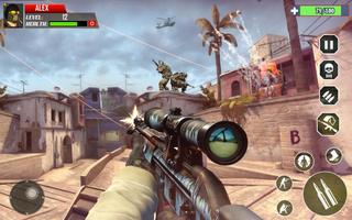 Gun Shooting Sniper Games 3d تصوير الشاشة 1