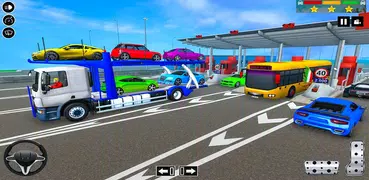 Car Transport Truck Sim 3D