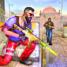 FPS Counter Firing Attack - City Counter War Games icône