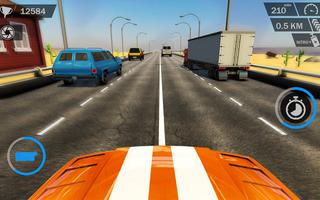 Xtreme Highway Traffic Racing 2021-Car Racer Games capture d'écran 1
