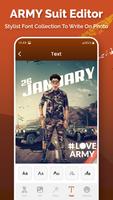 Army Suit Photo Editor скриншот 3