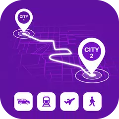 Скачать Find Distance Between Cities APK