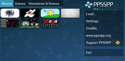 PSP : PPSSPP Emulator Helper الملصق