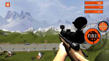 Sniper Traffic Shooter स्क्रीनशॉट 2