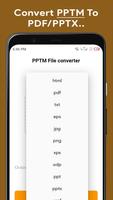 PPTM File Viewer - PPTM To PDF скриншот 3