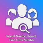 آیکون‌ Friend Number Search - Find Girls Number