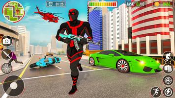 Spider Rope Hero Crime Town 截图 1