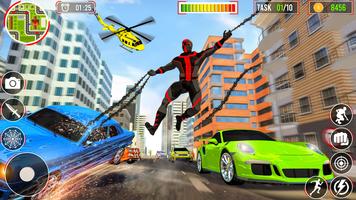Spider Rope Hero Crime Town स्क्रीनशॉट 2
