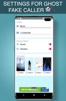 Prank Ghost fake Call capture d'écran 1