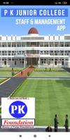 P K Jr. College Staff App poster