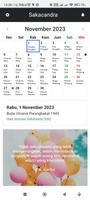 Kalender Sakacandra पोस्टर