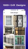 Home Grill Trellis Window Designs Metal Door Ideas Affiche