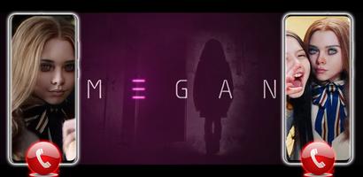 Megan Fake Call скриншот 1