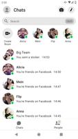 Messenger Fake Chat Prank captura de pantalla 1