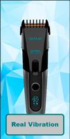 Hair clipper prank vibration Affiche