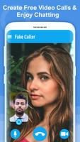 Video Prank Call- Fake chat-poster