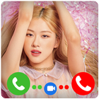 BlackPink Fake Video Call - BlackPink Call You أيقونة
