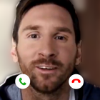 Messi fake video call icône
