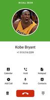 Fake call from Kobe Bryant Poster