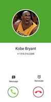 Fake call from Kobe Bryant captura de pantalla 1