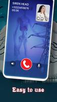 Video call from SirenHead - prank call Ekran Görüntüsü 2