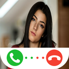 Fake call from charli d'amelio ikon