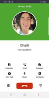 Fake call from charli d'amelio screenshot 1