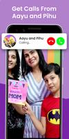 Aayu and Pihu fake Call & Chat ảnh chụp màn hình 2