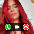 ikon Karol G Fake Video Call & Chat