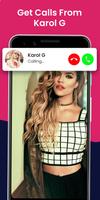 Karol G Fake Video Call & Chat ảnh chụp màn hình 2