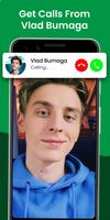 Vlad A4 Bumaga Fake Call Chat screenshot 2