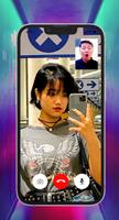 Fake video Call Fuji game Chat captura de pantalla 1