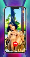 Fake video Call Fuji game Chat captura de pantalla 2