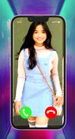 Fake video Call Fuji game Chat captura de pantalla 3