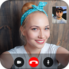 Fake Video Call ícone