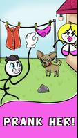 Stickman Troll- Thief Puzzle постер