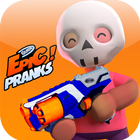 Shoot 'em all! : NERF Epic Pranks! Walkhtrough icon