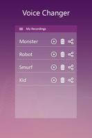 برنامه‌نما Voice Changer عکس از صفحه