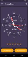 Analog Clock Live Wallpapers Poster