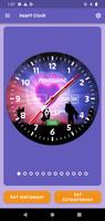 Heart Clock poster