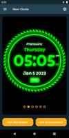 Neon Clock screenshot 1